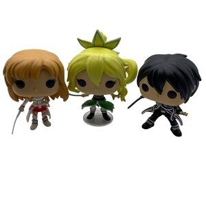Funko Pop Sword Art Online Anime Figures No box Asuna Kirito Leafa Vinyl